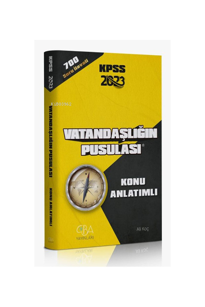 CBA 2025 KPSS VATANDAŞLIĞIN PUSULASI KONU ANLATIMI