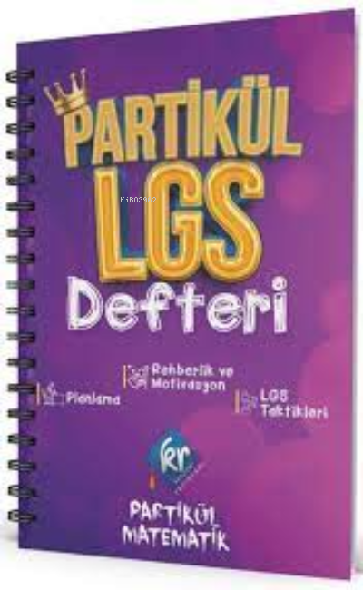  KR Akademi 8 Sınıf LGS Partikül Planlama Defteri | KR Akademi (75674) | 9786257628877 