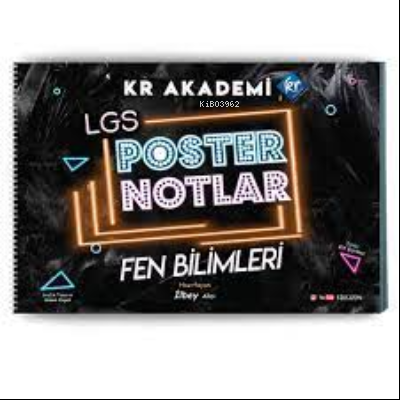 KR AKADEMİ 8. SINIF LGS FEN BİLİMLERİ Poster Notları