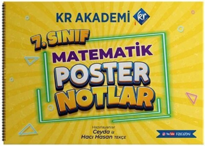 Kr Akademi 7. Sınıf Matematik Poster Notlar