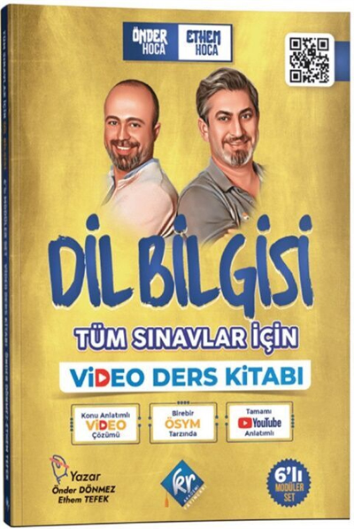 Kr Akademi Dil Bilgisi Video Ders Kitabı Tüm Sınavlar İçin ( Önder Hoca & Ethem Hoca )