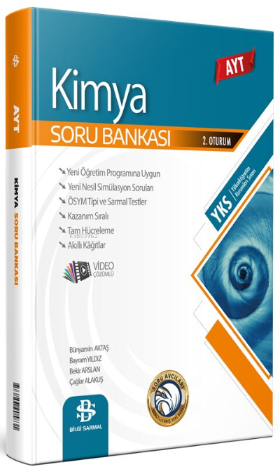  Bilgi Sarmal AYT Kimya Soru Bankası 2023 | Bilgi Sarmal Yayınları | 9786258070286 
