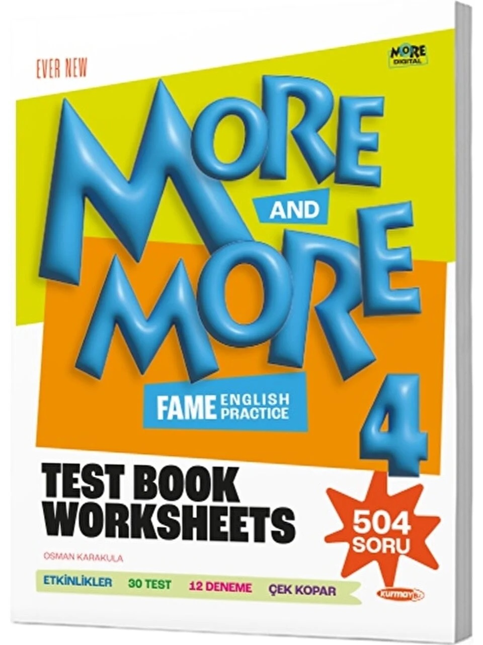 More 4. Sınıf More & More Englısh Worksheets & Test Book