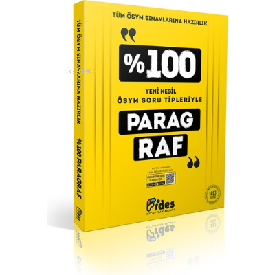 FİDES %100 ÖSYM Soru Tipleriyle Paragraf 2021