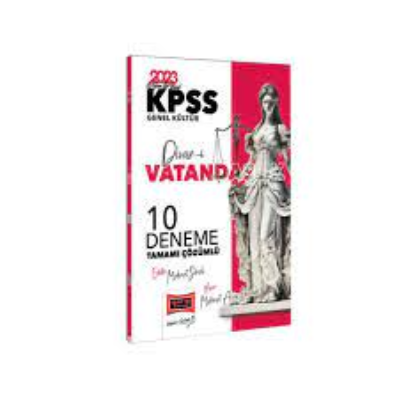  2023 KPSS Divanı Vatandaşlık Tamamı Çözümlü 10 Deneme | YARGI YAYINEVİ | 9786254214455 