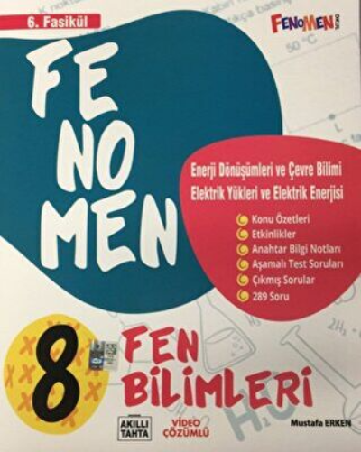 Fenomen 8. Sınıf Fenomen Fen Bilimleri 6. Fasikül Fenomen Kitap
