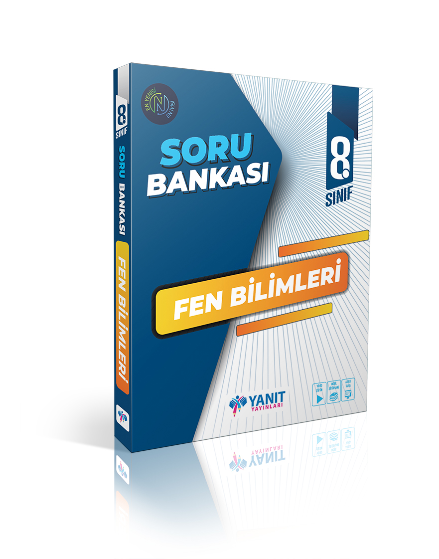  LGS 8 Sınıf Fen Bilimleri Soru Bankası Yanıt Yayınları | Kolektif | Yanıt Yayınları (Hazırlık) | 9786257943413 | 
