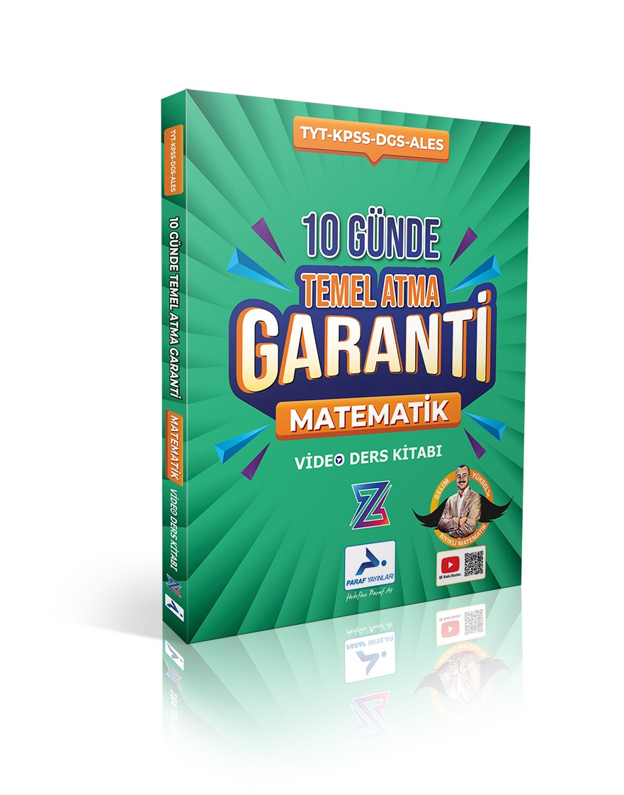 TYT MATEMATİK 10 GÜNDE TEMEL ATMA GARANTİ VİDEO DERS KİTABI
