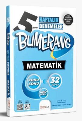 5.SINIF	Bumerang 32 Haftalık Matematik Denemeleri