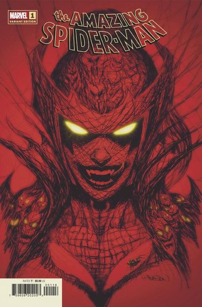 75960620200300151 | AMAZING SPIDER MAN @1 GLEASON WEB HEAD VARIANT | MARVEL
