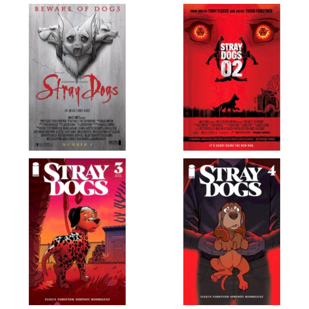 STRAY DOGS #1-5 TAM SET