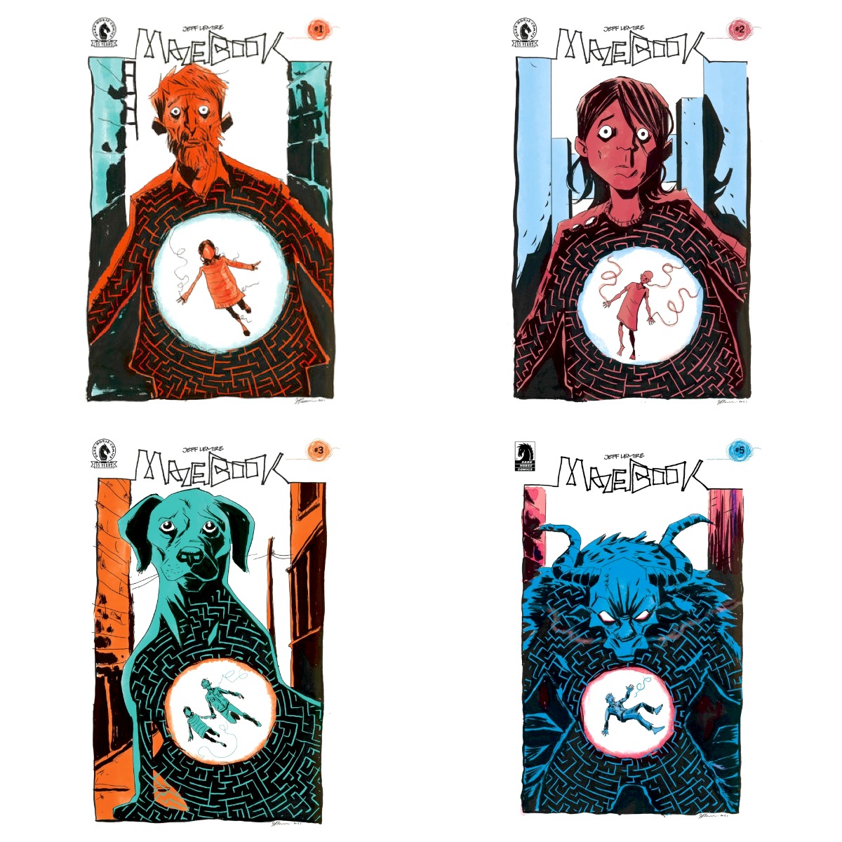 MAZEBOOK #1-5 TAM SET