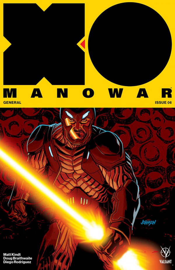X-O MANOWAR #6 COVER B JOHNSON