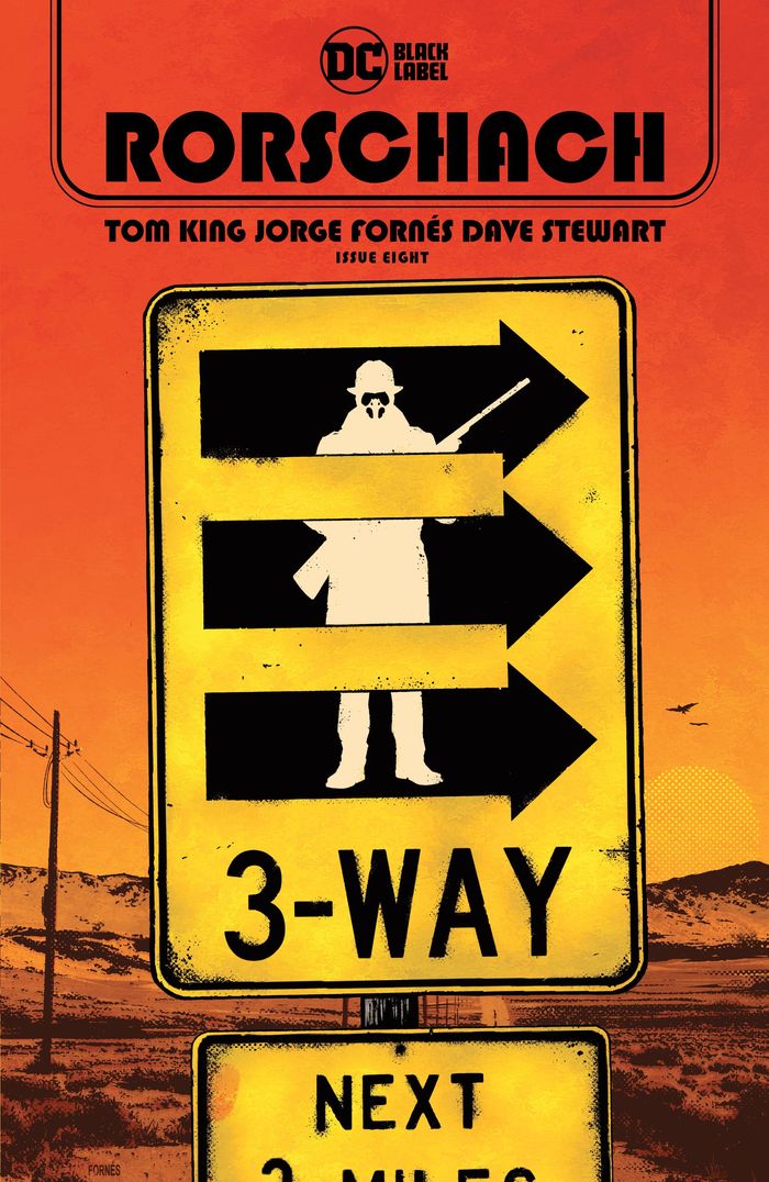  RORSCHACH @8 (OF 12) COVER A JORGE FORNES | DC | 76194136837500811 | 