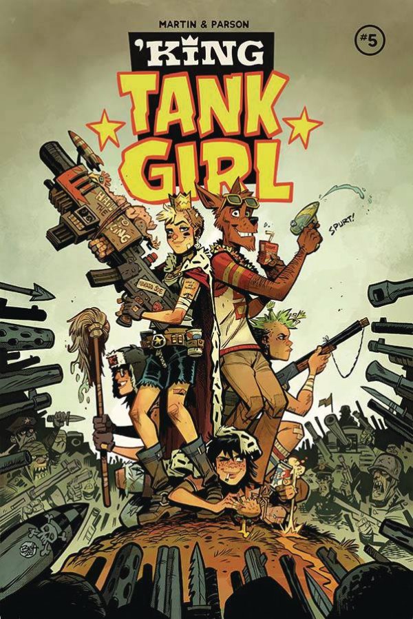  KING TANK GIRL @4 COVER A PARSON | DIAMOND | 64439163020200411 | 