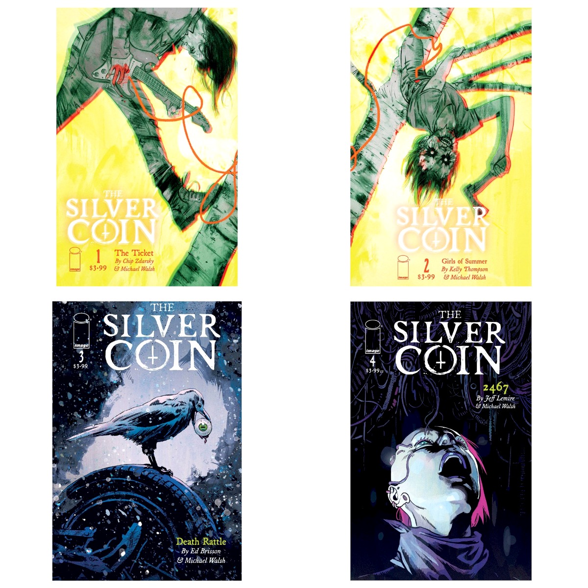 SILVER COIN #1-5 SET