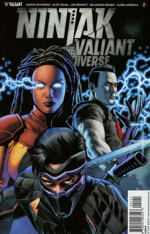 NINJAK VS. THE VALIANT UNIVERSE #2 COVER B CAFU