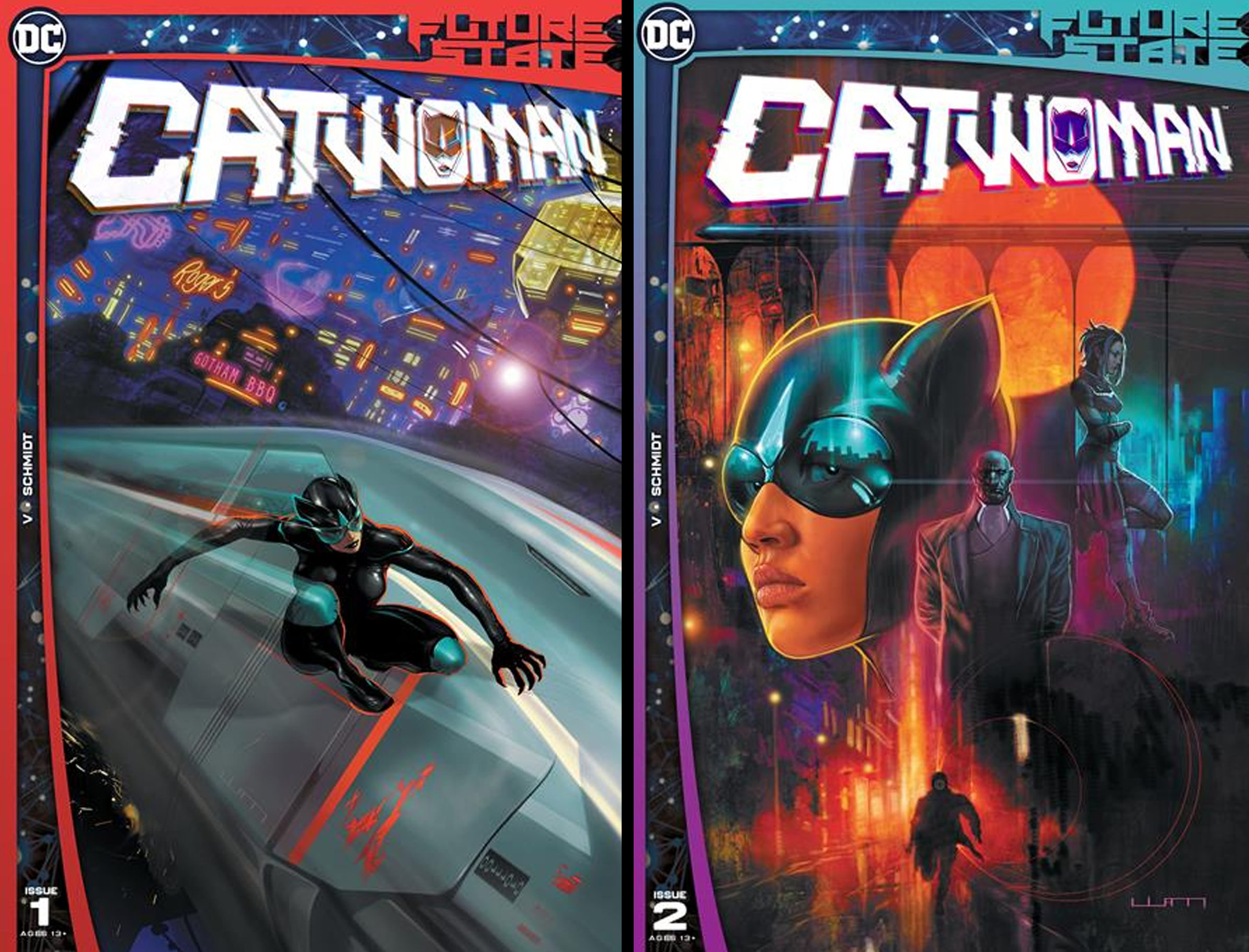 FUTURE STATE CATWOMAN #1-2 TAM SET