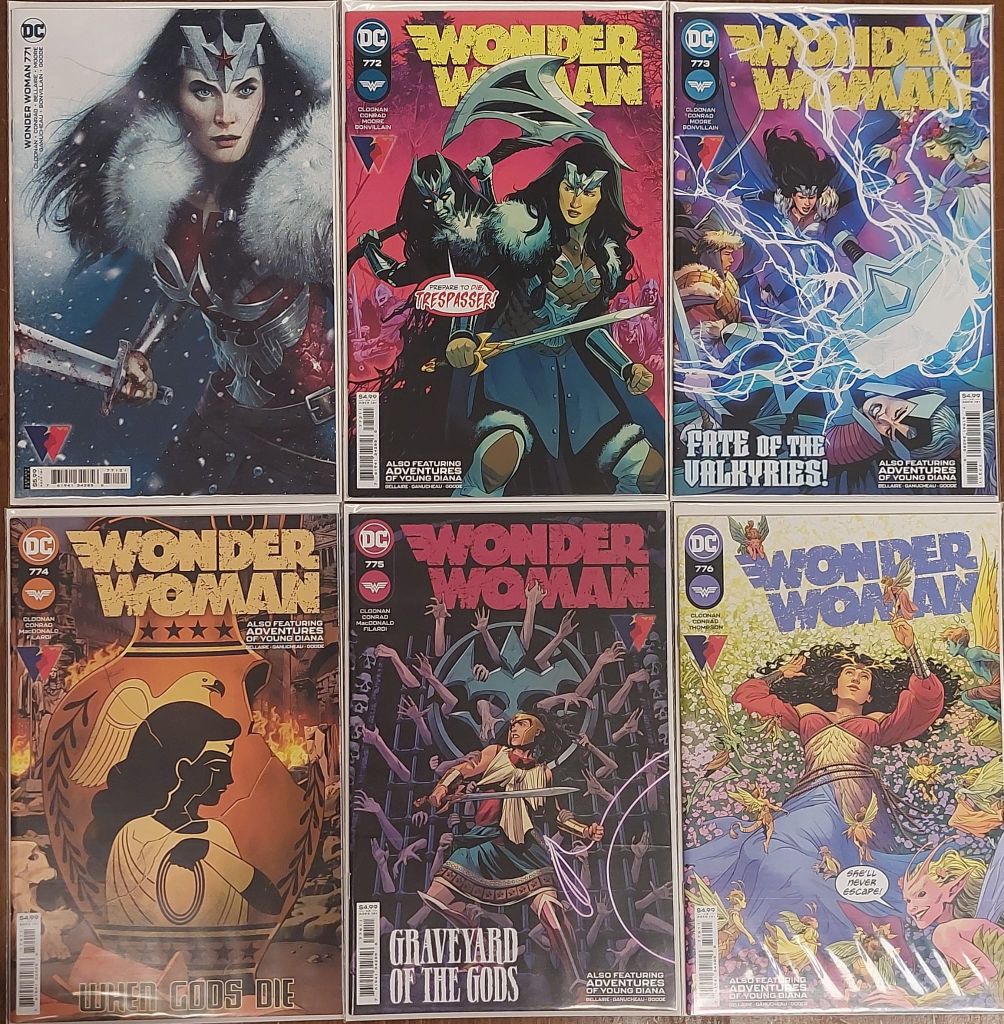 WONDER WOMAN #771-782 SET