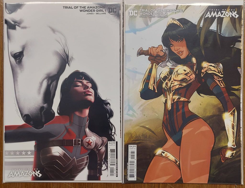 TRIAL OF THE AMAZONS WONDER GIRL #1-2 VARIANT TAM SET