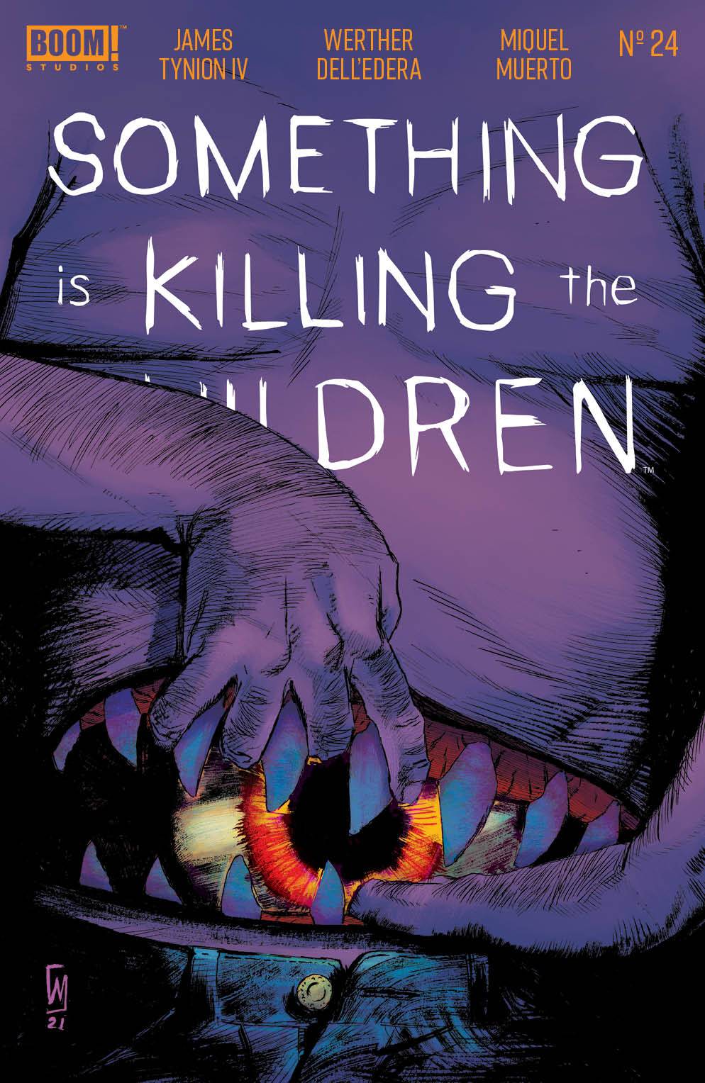 SOMETHING IS KILLING THE CHILDREN #24 COVER A DELL EDERA