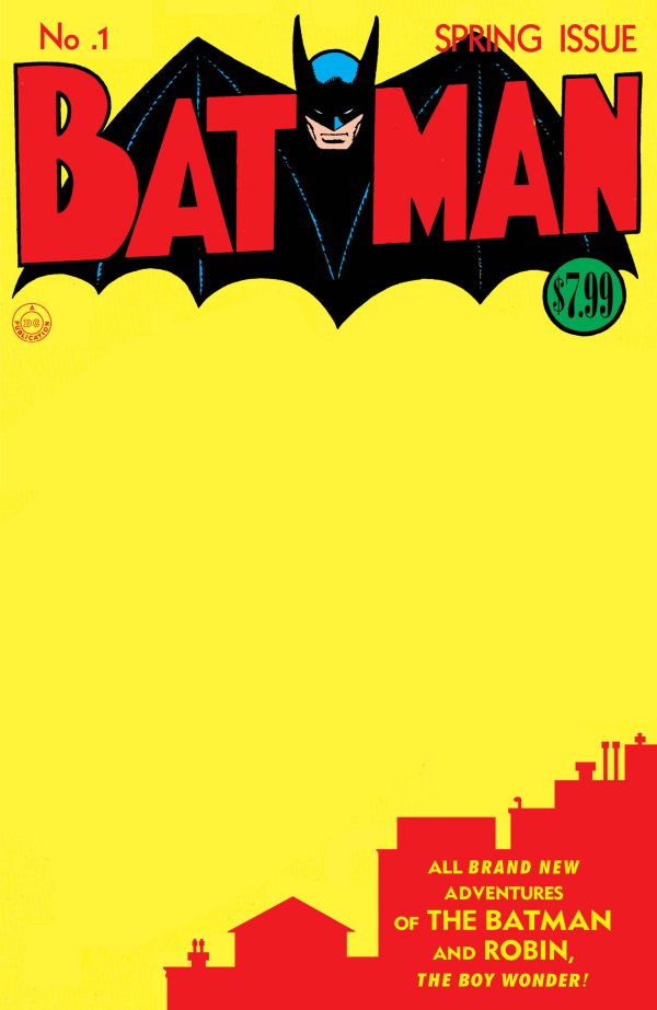  BATMAN @1 FACSIMILE EDITION COVER C BLANK VARIANT | DC | NEW20122023026 | 