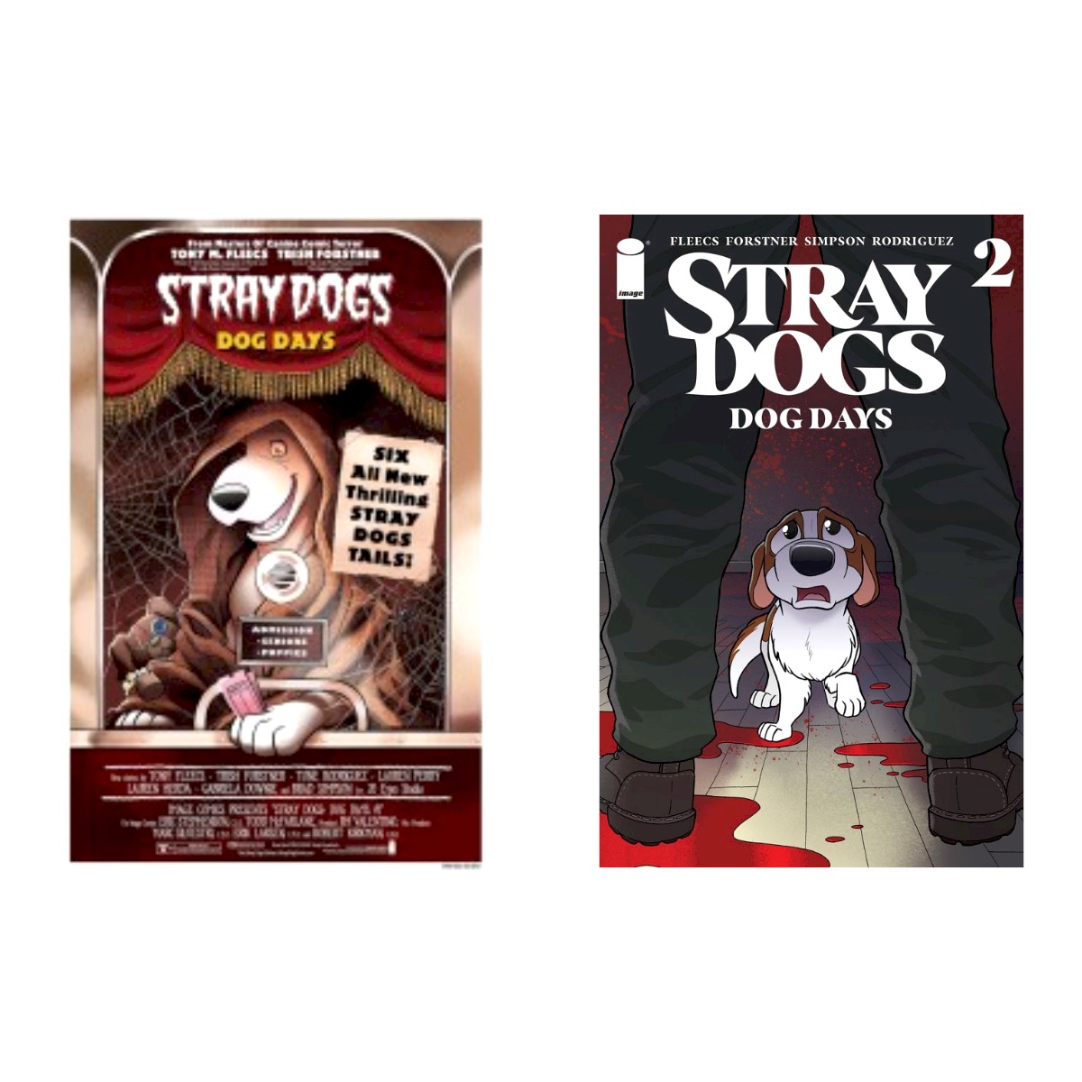 STRAY DOGS DOG DAYS #1-2 TAM SET (2)