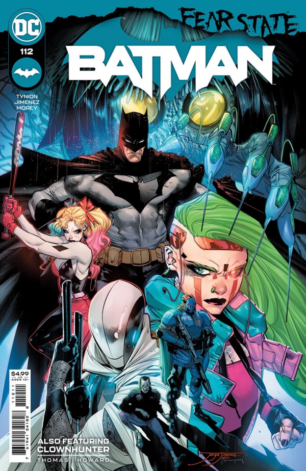  BATMAN @112 COVER A JORGE JIMENEZ (FEAR STATE) | DC | 76194134182811211 | 