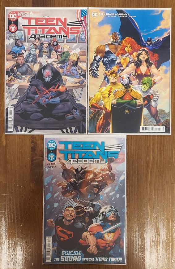 TEEN TITANS ACADEMY #1-3 SET