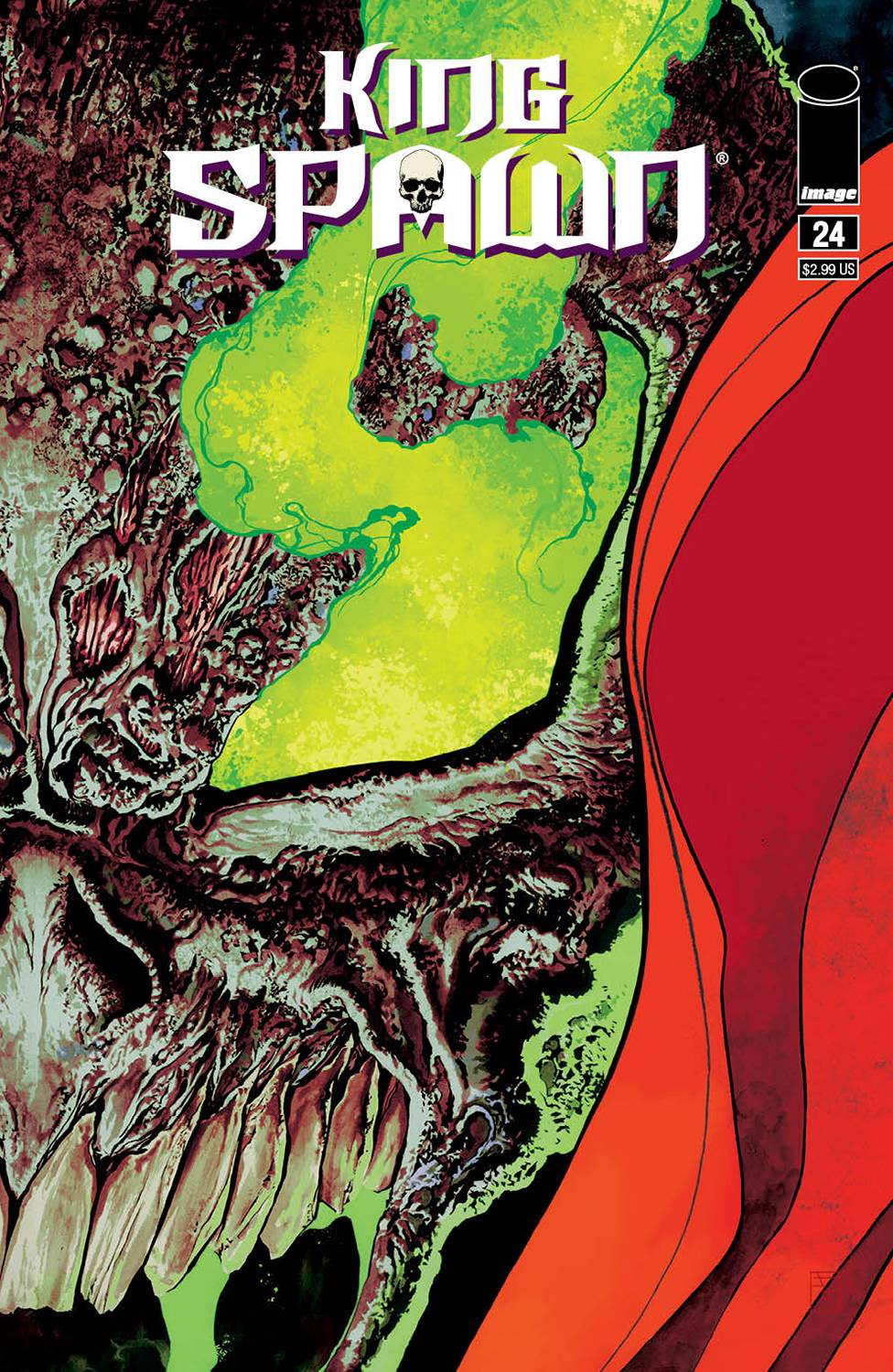 KING SPAWN #24 COVER A WILLIAMS III
