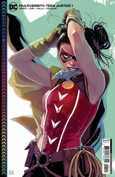  MULTIVERSITY TEEN JUSTICE @1 COVER B STEPHANIE HANS CARD STOCK VARIANT | DC | 76194137630100121 | 