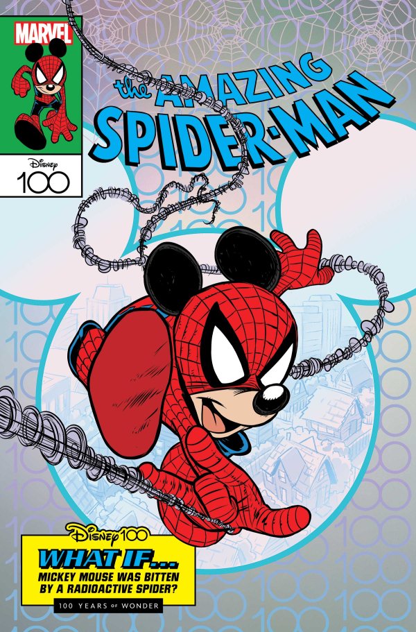  NEW20122023014 | AMAZING SPIDER MAN @35 CLAUDIO SCIARRONE DISNEY100 VARIANT | MARVEL  