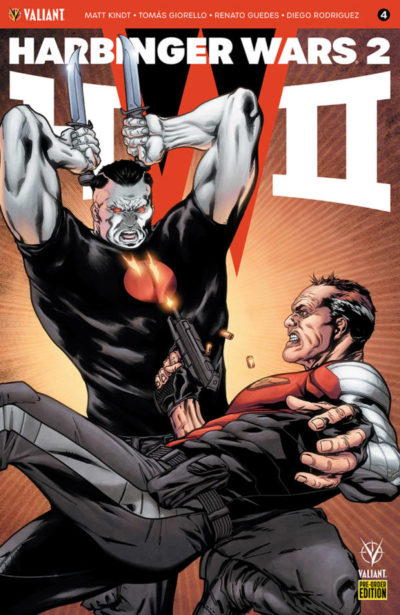 HARBINGER WARS 2 #4 COVER E PRE-ORDER EDITION EVANS