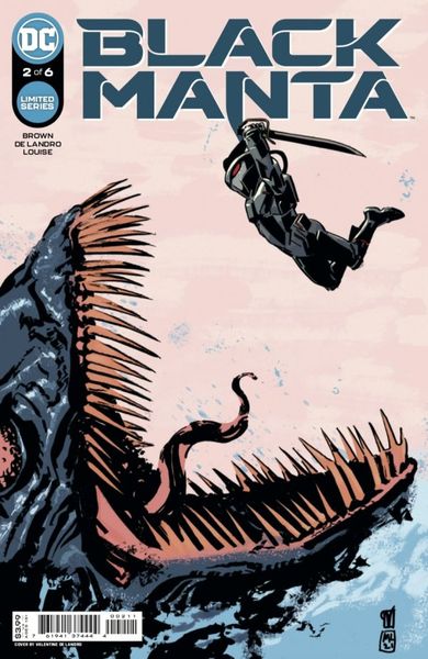  BLACK MANTA @2 (OF 6) COVER A VALENTINE DE LANDRO | DC | 76194137444400211 | 