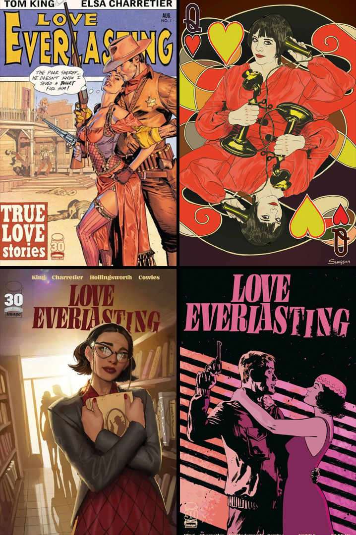 LOVE EVERLASTING #1-4 VARIANT SET