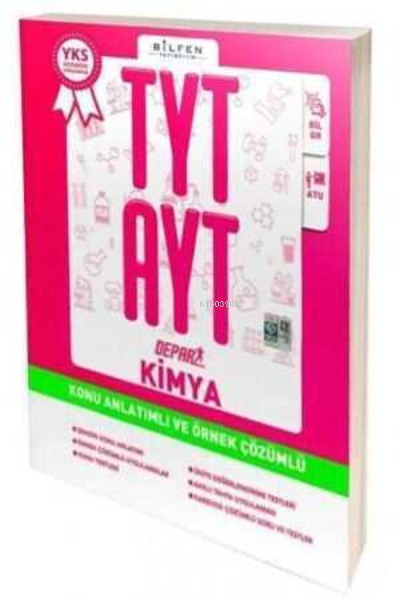  Bilfen Tyt Ayt Kimya Depar Konu Anlatımlı Ve Örnek Çözümlü | Kolektif | Bilfen Yayıncılık | 9786051786681 | 