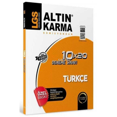Altınkarma LGS 8.Sınıf  Türkçe 10*20 Branş Deneme