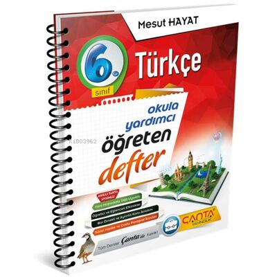 6. Sınıf Defter Öğreten Türkçe