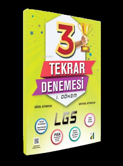 Damla Eğitim LGS 3’lü Tekrar Denemesi / 1. Dönem