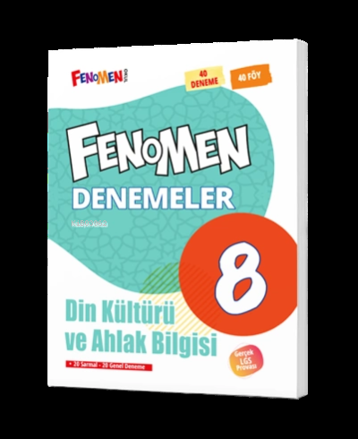 Fenomen Kitap 8. Sınıf Din Kültürü Ve Ahlak Bilgisi 40 Deneme