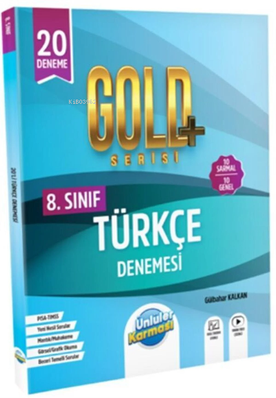 Ünlüler Karması 8. Sınıf  Gold Türkçe 20 Deneme(Yeni)