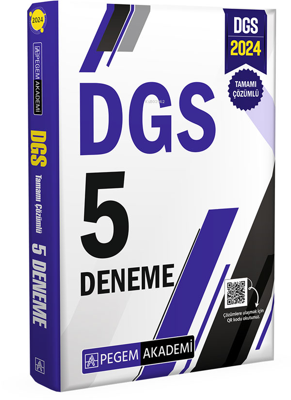 Pegem 2024 DGS Tamamı Çözümlü 5 Deneme