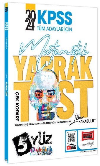 Yargı 2024 KPSS Tüm Adaylar İçin 5Yüz Matematik Çek Kopart Yaprak Test