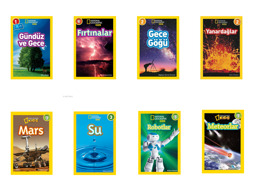 National Geographic Kids Bilim Seti 8 Kitap