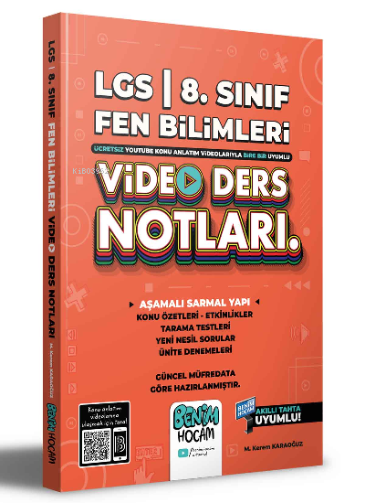 2022 LGS 8.Sınıf Fen Bilimleri Video Ders Notları (Konu Anlatımı)