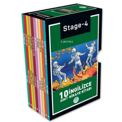Stage 4 İngilizce Hikaye Seti (10 Kitap Takım)