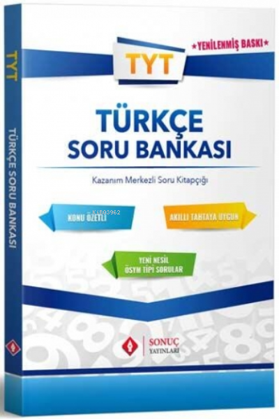  Sonuç Tyt Türkçe Soru Bankası | Sonuç Tyt Türkçe Soru Bankası | Kolektif | Sonuç Yayınları (Ankara) | 9786257209021 
