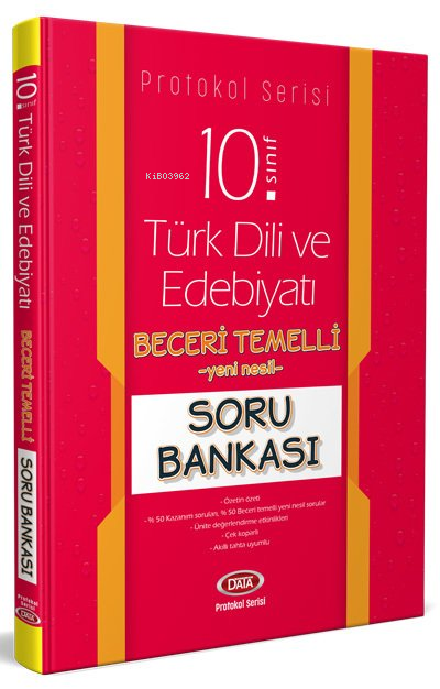 Data 10.Sınıf Türk Dili Ve Edebiyatı Protokol Soru Bankası Beceri Temelli