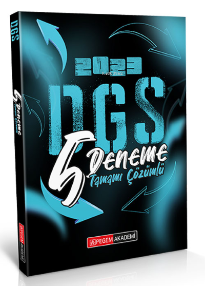 Pegem 2023 DGS Tamamı Çözümlü 5 Deneme