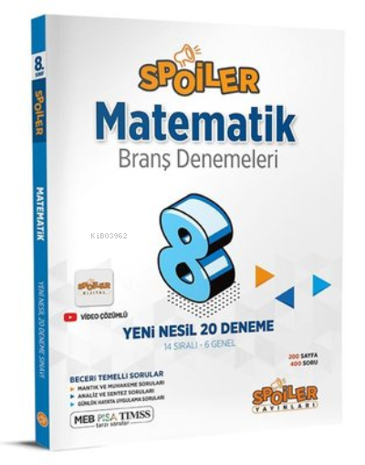 8.Spoıler Brans Mat Deneme